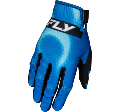 Gants FLY RACING Youth Kinetic Torch - Light Blue/bleu