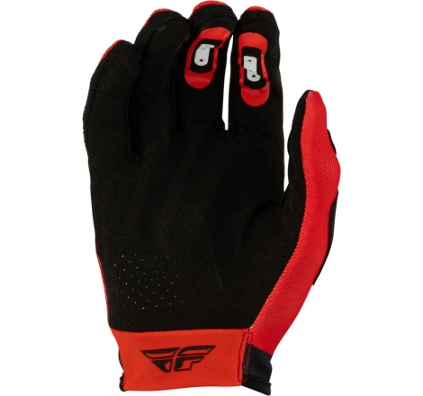 Gants FLY RACING Youth Lite Flake - rouge/noir