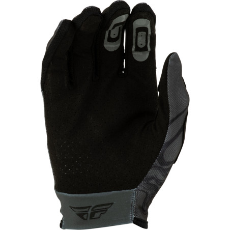 Gants FLY RACING Youth Lite Dark Series - gris/noir