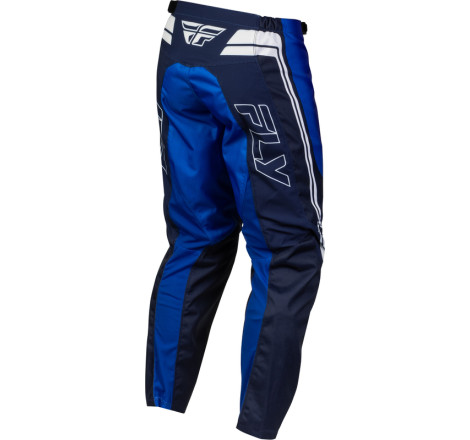 Pantalon FLY RACING F-16 Raze - Navy/bleu/blanc