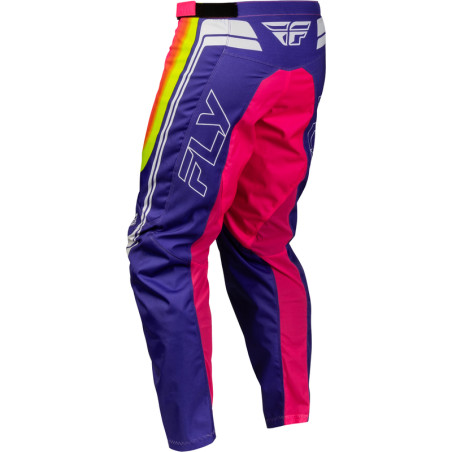 Pantalon FLY RACING F-16 Raze - violet/rouge/jaune