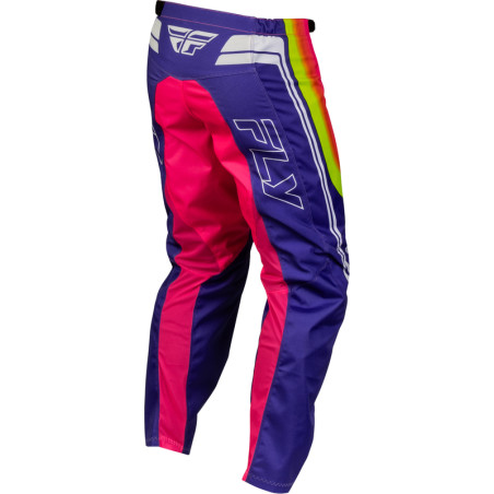 Pantalon FLY RACING F-16 Raze - violet/rouge/jaune