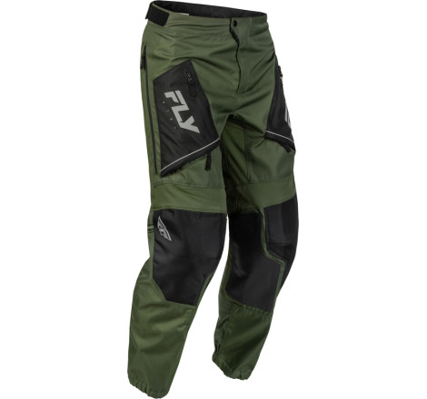 Pantalon FLY RACING Patrol - Forest Green/noir