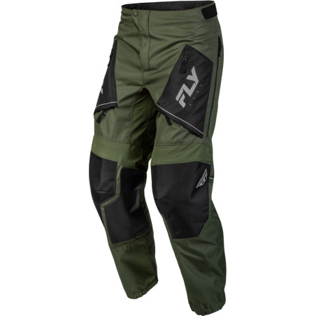Pantalon FLY RACING Patrol - Forest Green/noir