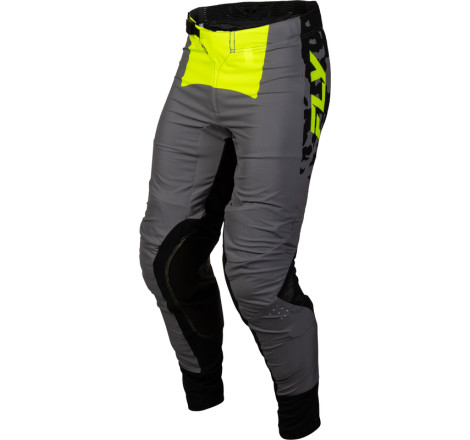 Pantalon FLY RACING Lite Flake - gris/Hi-Vis/noir