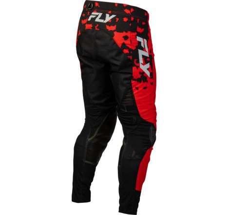 Pantalon FLY RACING Lite Flake - rouge/gris/noir