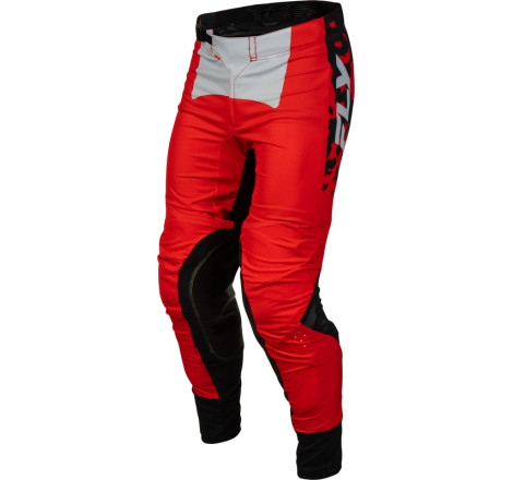 Pantalon FLY RACING Lite Flake - rouge/gris/noir