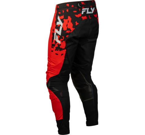 Pantalon FLY RACING Lite Flake - rouge/gris/noir