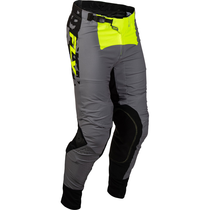 Pantalon FLY RACING Lite Flake - gris/Hi-Vis/noir