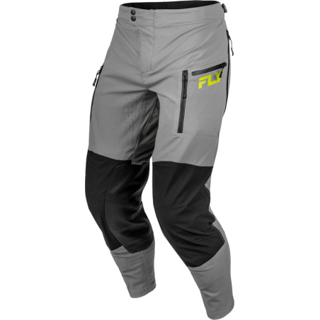 Pantalon FLY RACING Patrol Elite - gris/noir/Hi-Vis