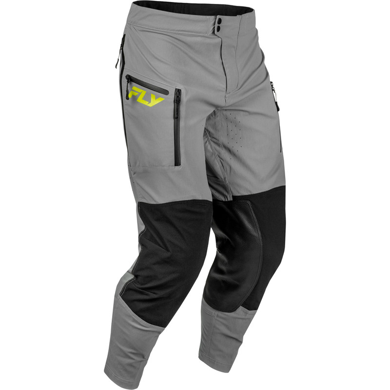 Pantalon FLY RACING Patrol Elite - gris/noir/Hi-Vis