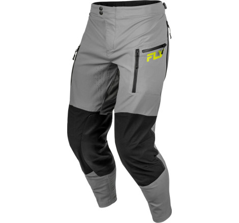 Pantalon FLY RACING Patrol Elite - gris/noir/Hi-Vis