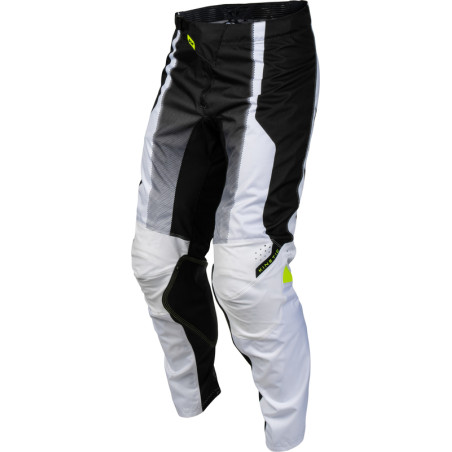 Pantalon FLY RACING Kinetic Fade - blanc/noir/Hi-Vis