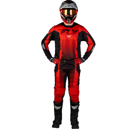 Pantalon FLY RACING Kinetic Fade - rouge/noir/blanc