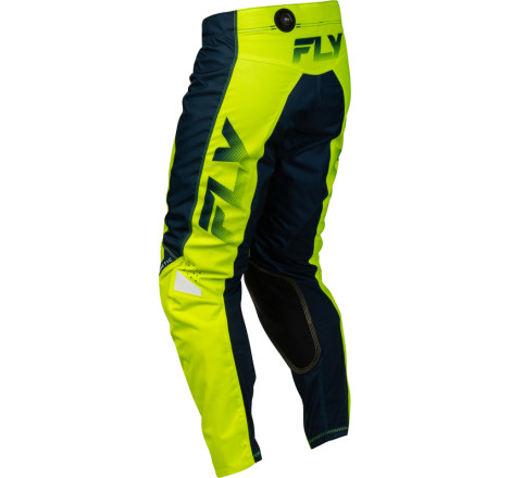 Pantalon FLY RACING Kinetic Fade - Hi-Vis/Navy/blanc