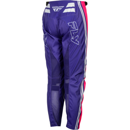 Pantalon enfant FLY RACING F-16 Raze - violet/rouge/jaune