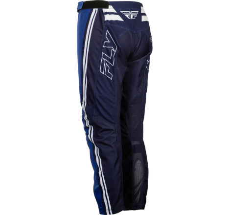Pantalon enfant FLY RACING F-16 Raze - Navy/bleu/blanc