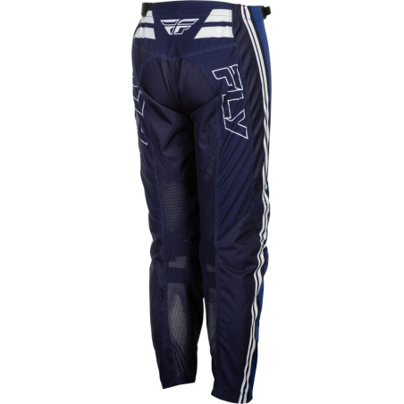 Pantalon enfant FLY RACING F-16 Raze - Navy/bleu/blanc