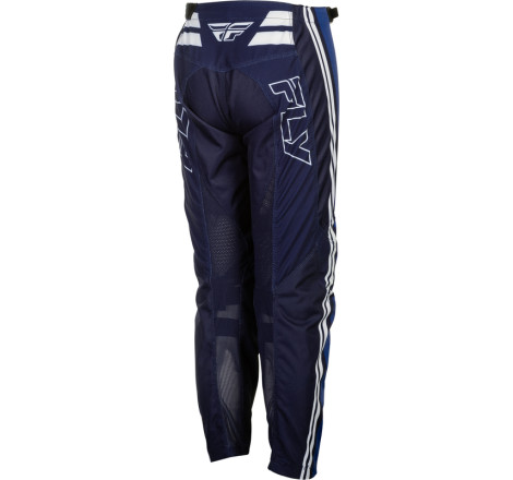 Pantalon enfant FLY RACING F-16 Raze - Navy/bleu/blanc