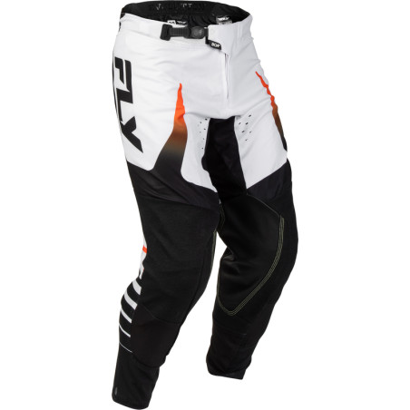 Pantalon FLY RACING Evolution DST Bolt - blanc/noir/orange