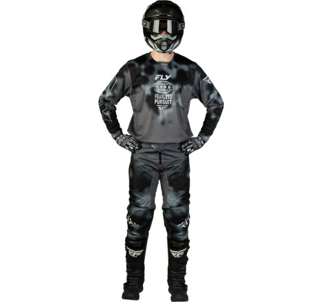 Pantalon FLY RACING Kinetic Blur - noir/gris