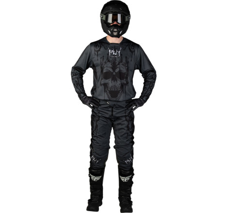 Pantalon FLY RACING Kinetic Dark Series - gris/noir