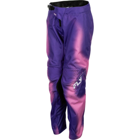 Pantalon enfant FLY RACING Kinetic Torch - violet/rose