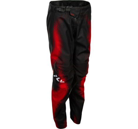 Pantalon enfant FLY RACING Kinetic Torch - noir/rouge/blanc