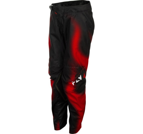 Pantalon enfant FLY RACING Kinetic Torch - noir/rouge/blanc