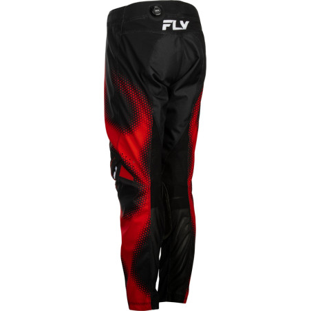 Pantalon enfant FLY RACING Kinetic Torch - noir/rouge/blanc
