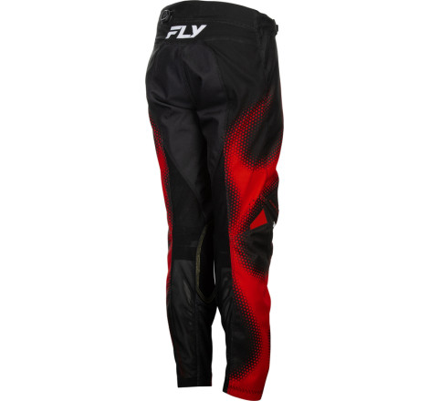 Pantalon enfant FLY RACING Kinetic Torch - noir/rouge/blanc