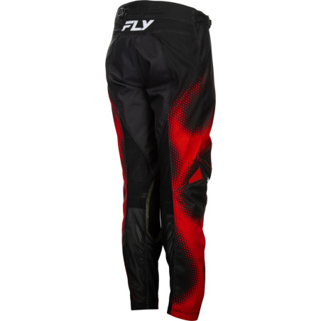 Pantalon enfant FLY RACING Kinetic Torch - noir/rouge/blanc