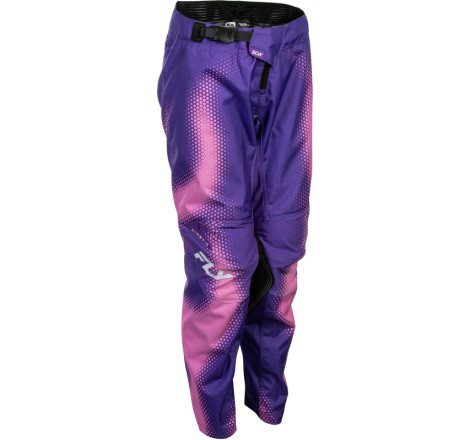 Pantalon enfant FLY RACING Kinetic Torch - violet/rose