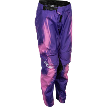 Pantalon enfant FLY RACING Kinetic Torch - violet/rose