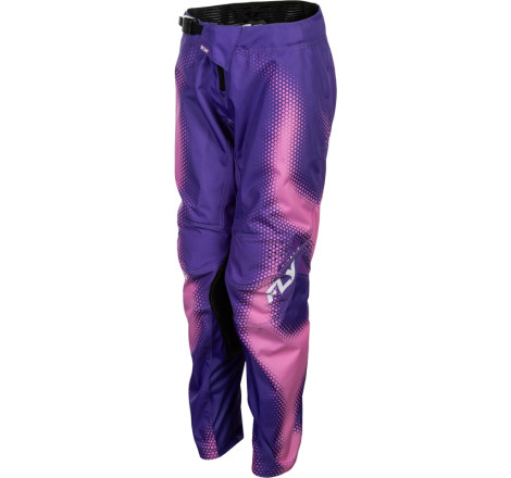 Pantalon enfant FLY RACING Kinetic Torch - violet/rose