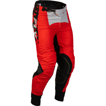 Pantalon enfant FLY RACING Lite Flake - rouge/gris/noir