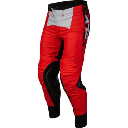 Pantalon enfant FLY RACING Lite Flake - rouge/gris/noir