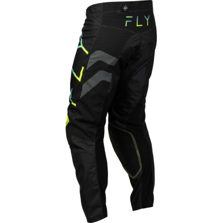 Pantalon FLY RACING Kinetic Volt - noir/gris/Teal/jaune