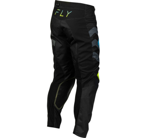 Pantalon FLY RACING Kinetic Volt - noir/gris/Teal/jaune