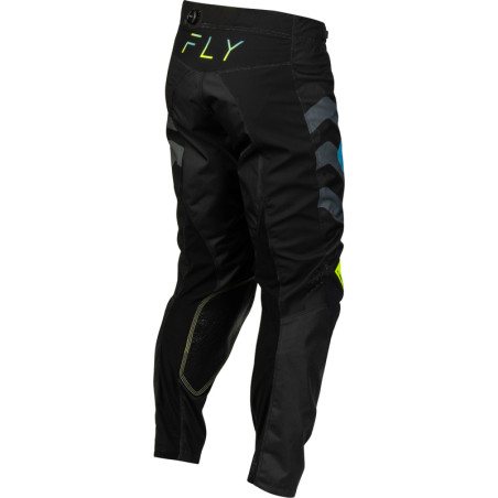 Pantalon FLY RACING Kinetic Volt - noir/gris/Teal/jaune