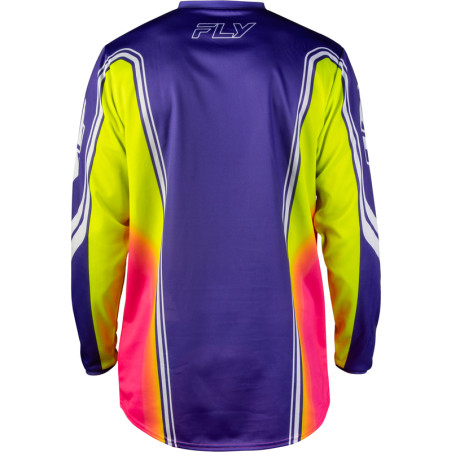 Maillot FLY RACING F-16 Raze - violet/rouge/jaune