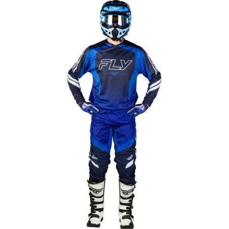 Maillot FLY RACING F-16 Raze - Navy/bleu/blanc