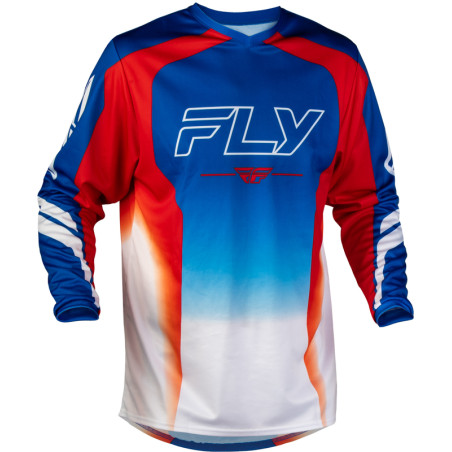 Maillot FLY RACING F-16 Raze - rouge/blanc/bleu