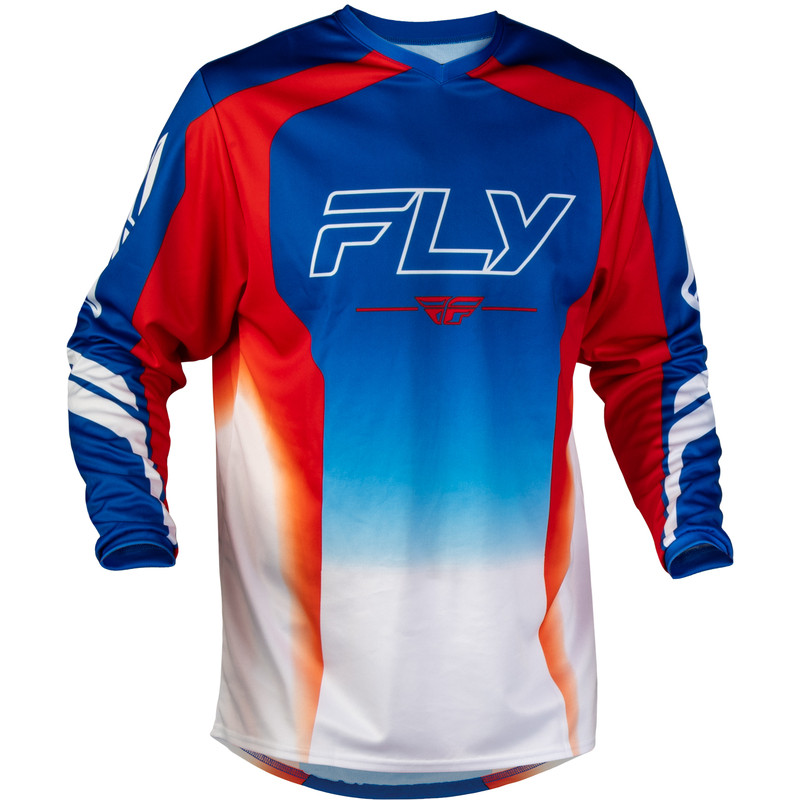 Maillot FLY RACING F-16 Raze - rouge/blanc/bleu