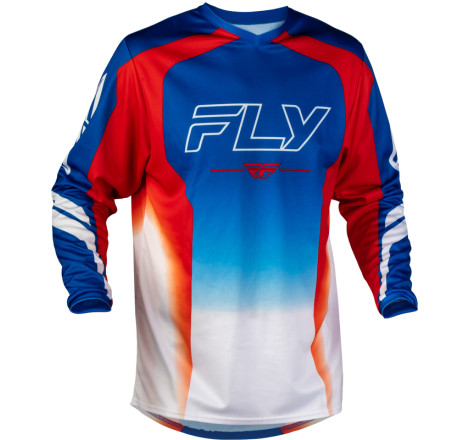 Maillot FLY RACING F-16 Raze - rouge/blanc/bleu