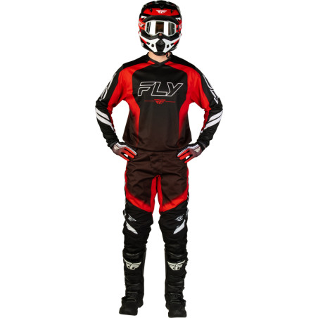 Maillot FLY RACING F-16 Raze - noir/rouge/blanc