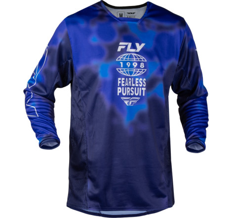 Maillot FLY RACING Kinetic Blur - bleu/Navy