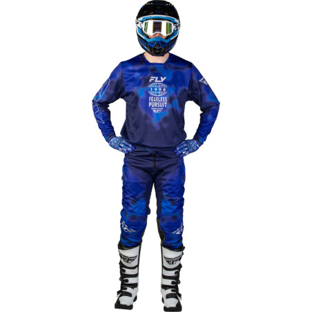 Maillot FLY RACING Kinetic Blur - bleu/Navy