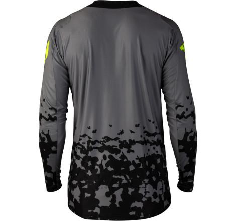 Maillot FLY RACING Lite Flake - gris/Hi-Vis/noir