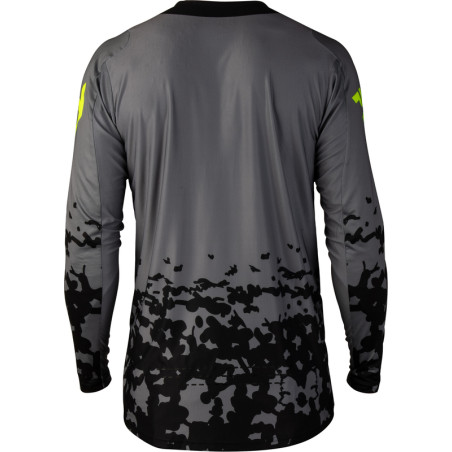 Maillot FLY RACING Lite Flake - gris/Hi-Vis/noir